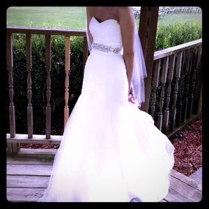 Mermaid style wedding dress